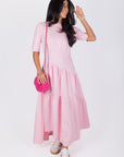 DANIELLA DRESS (PINK) - Dress - Yakira Bella