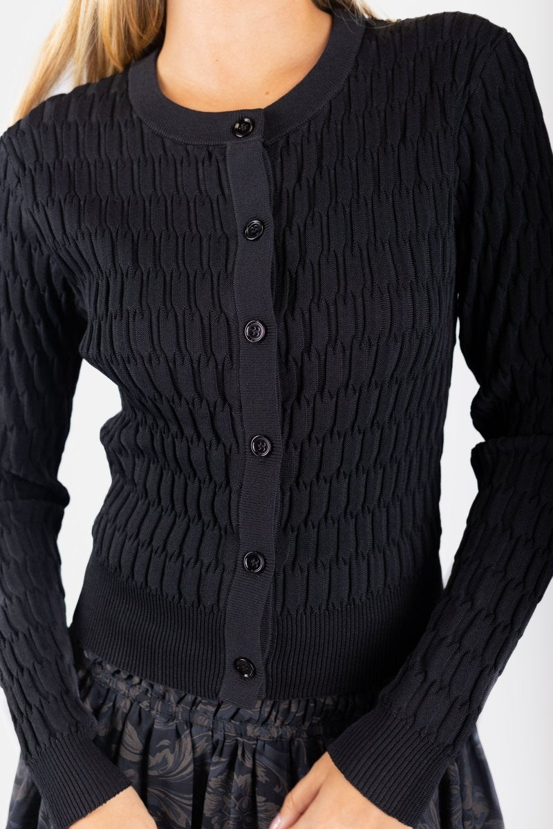 Danika Cardigan (Black) - Top - Yakira Bella