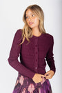 Danika Cardigan (Burgundy) - Top - Yakira Bella