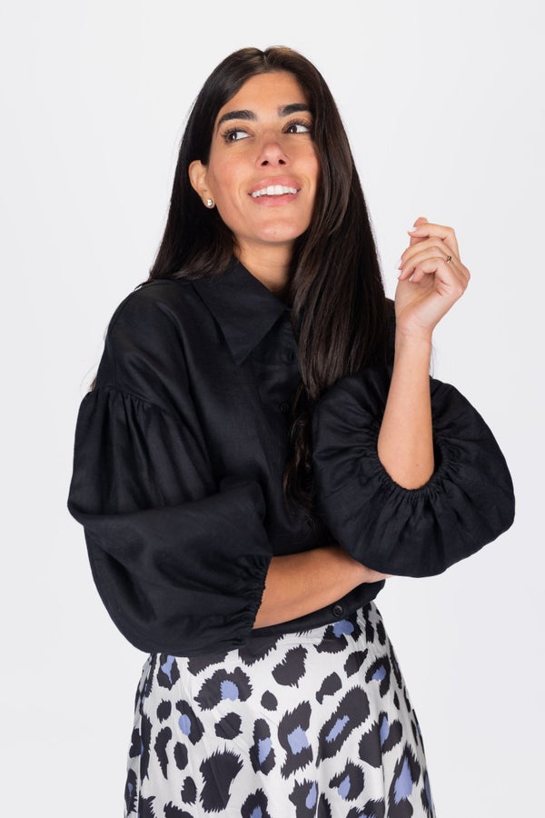 DARIA TOP (BLACK) - Top - Yakira Bella