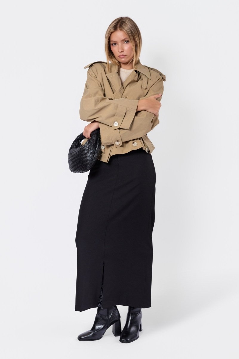 Delia Skirt (Black) - Skirt - Yakira Bella