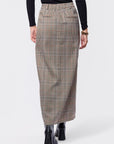 Delia Skirt (Brown) - Skirt - Yakira Bella