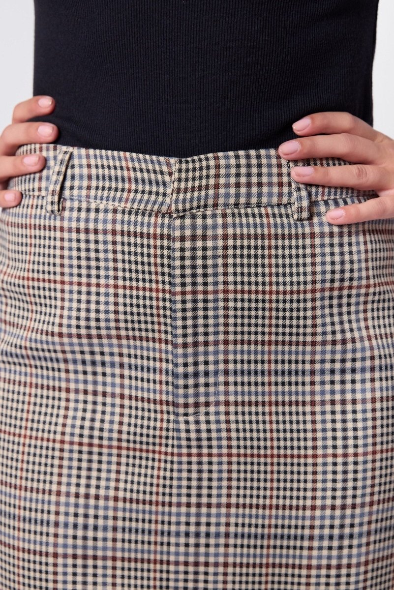 Delia Skirt (Brown) - Skirt - Yakira Bella