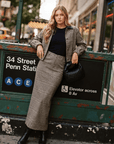Delia Skirt (Brown) - Skirt - Yakira Bella