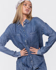 Denver Top (Blue) - Top - Yakira Bella
