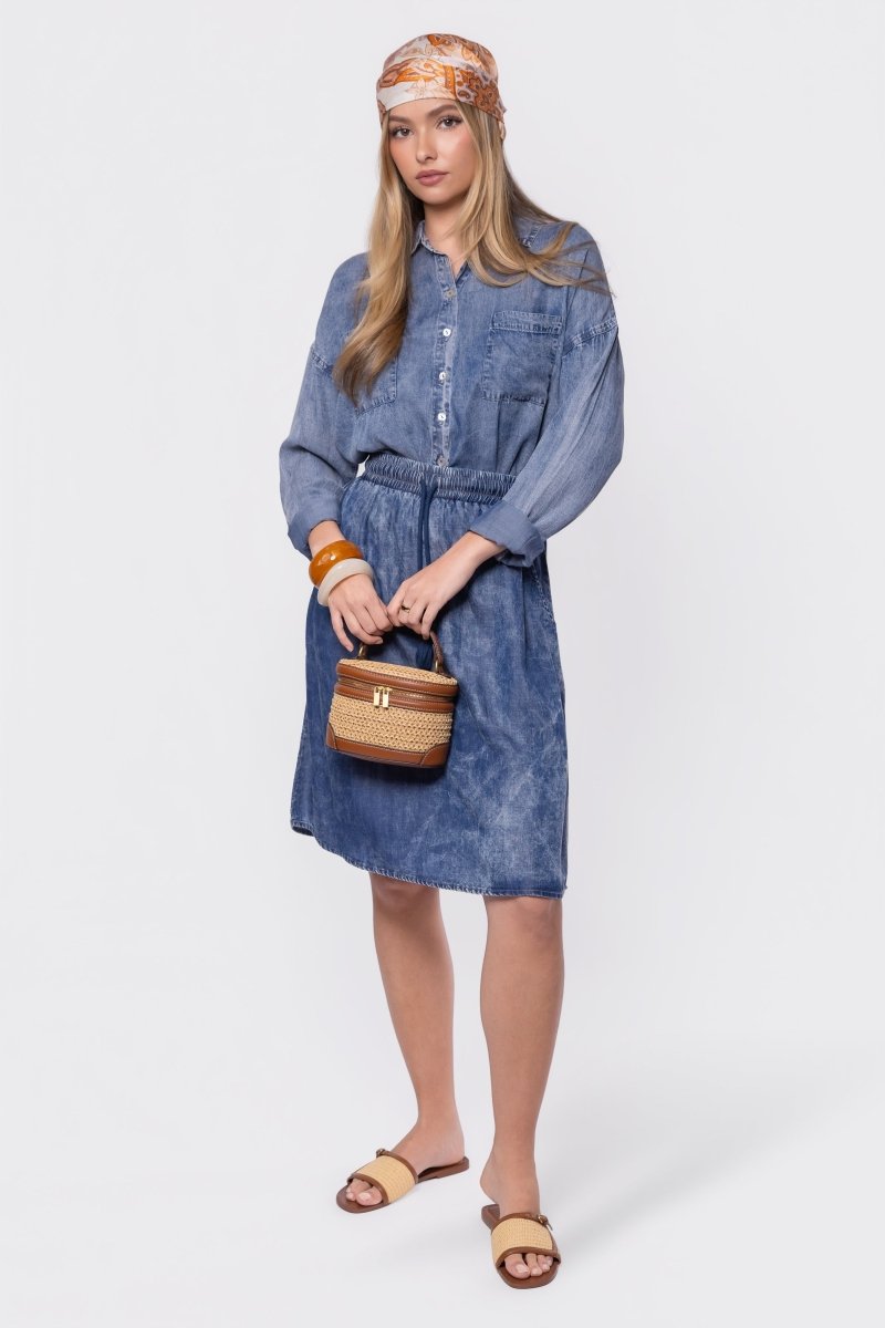 Denver Top (Blue) - Top - Yakira Bella
