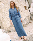 Denver Top (Blue) - Top - Yakira Bella
