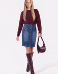 Devorah Skirt (Blue) - Skirt - Yakira Bella