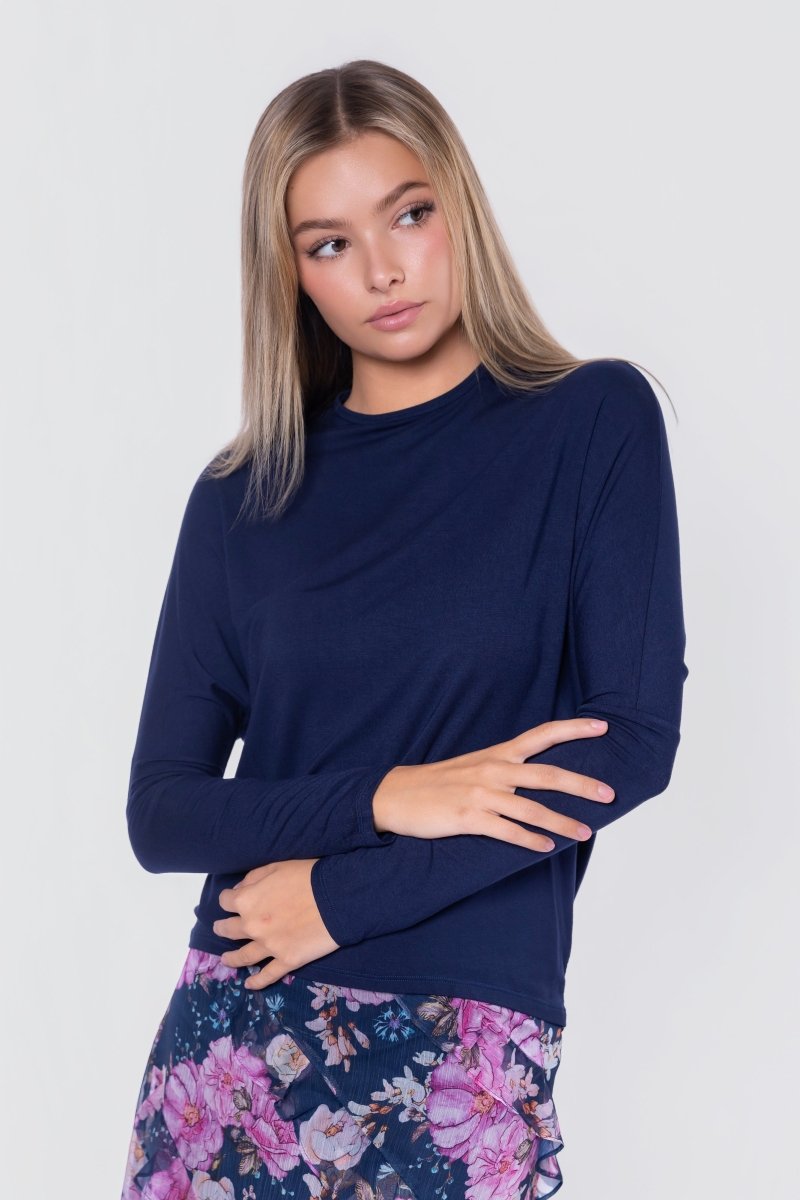 Dini Top (Midnight Navy) - Top - Yakira Bella