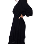 DITSY DRESS (Black) 36" & 40" - Dress - Yakira Bella