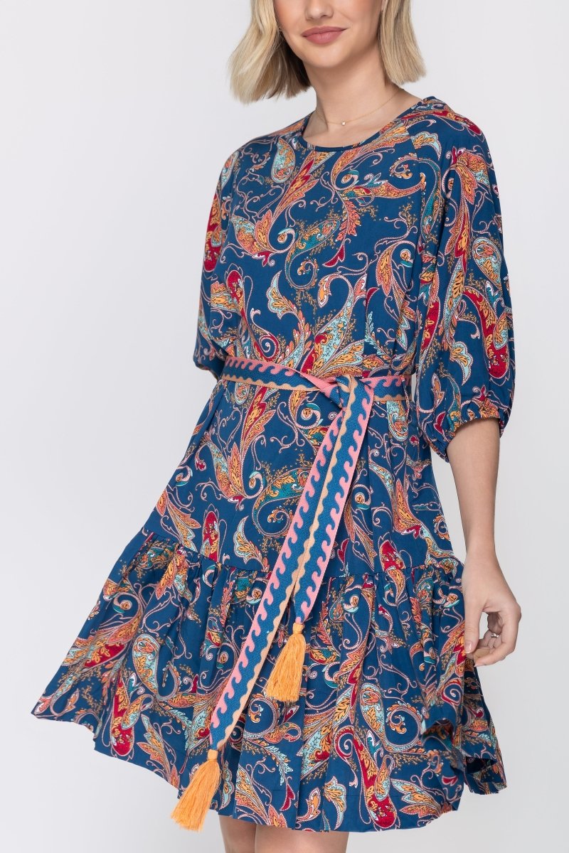 EDEN DRESS (BLUE) 38" - Dress - Yakira Bella
