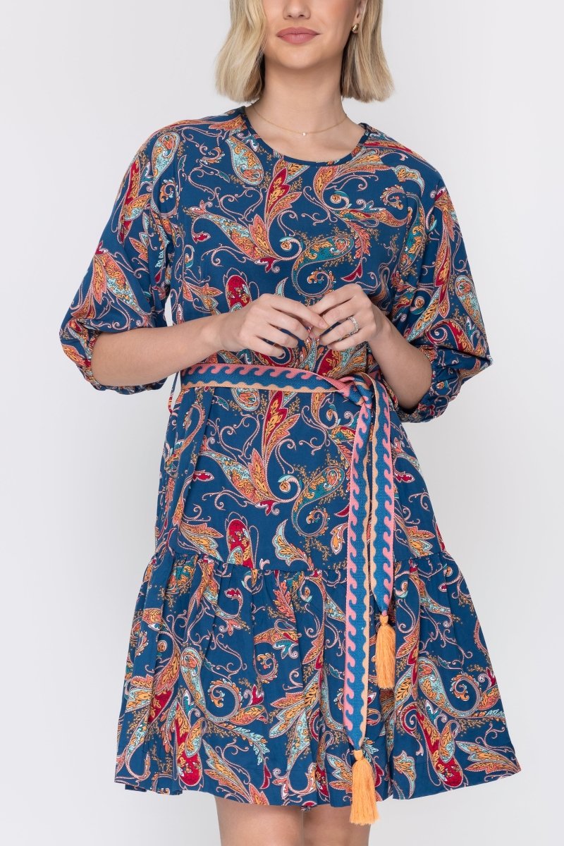 EDEN DRESS (BLUE) 38" - Dress - Yakira Bella