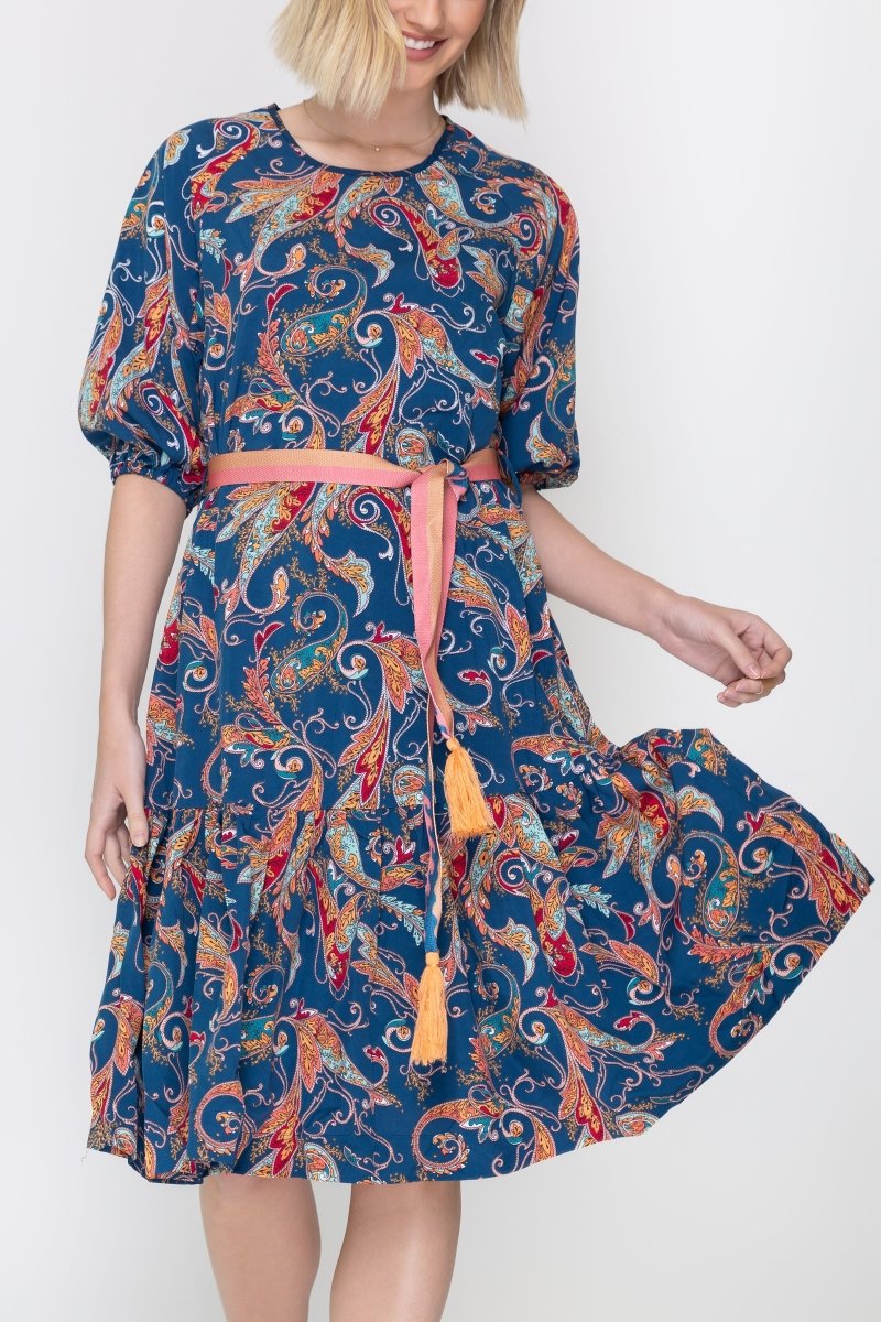 Eden Dress (Blue) 42" - Dress - Yakira Bella