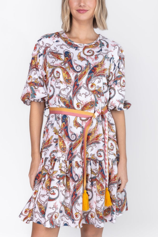 Eden Dress (Off White) 38" - Dress - Yakira Bella