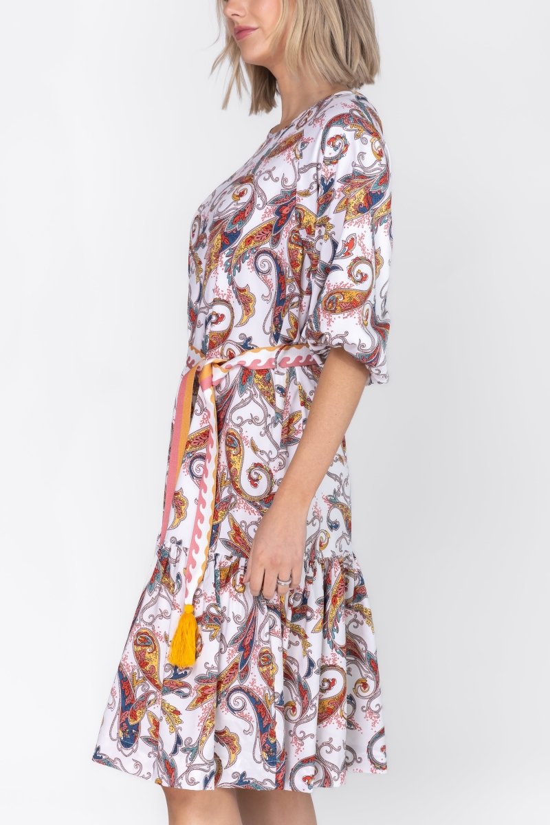 EDEN DRESS (OFF WHITE) 42" - Dress - Yakira Bella