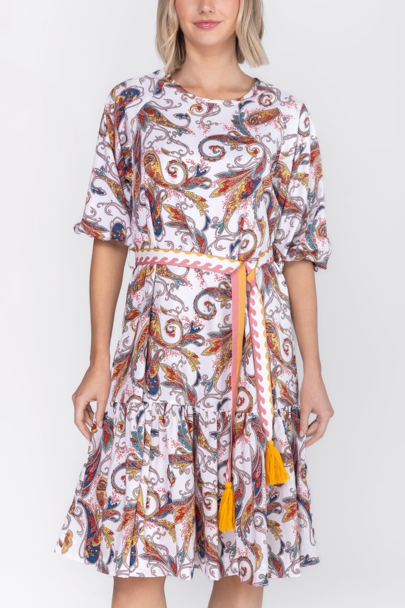 EDEN DRESS (OFF WHITE) 42" - Dress - Yakira Bella