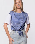 Edie Top (Blue Pattern) - Top - Yakira Bella