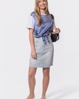 Edie Top (Blue Pattern) - Top - Yakira Bella