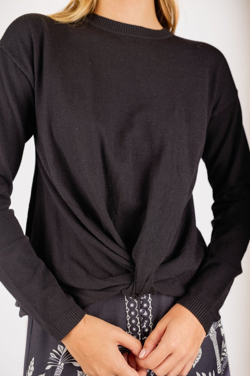 Elan Top (Black) - Top - Yakira Bella
