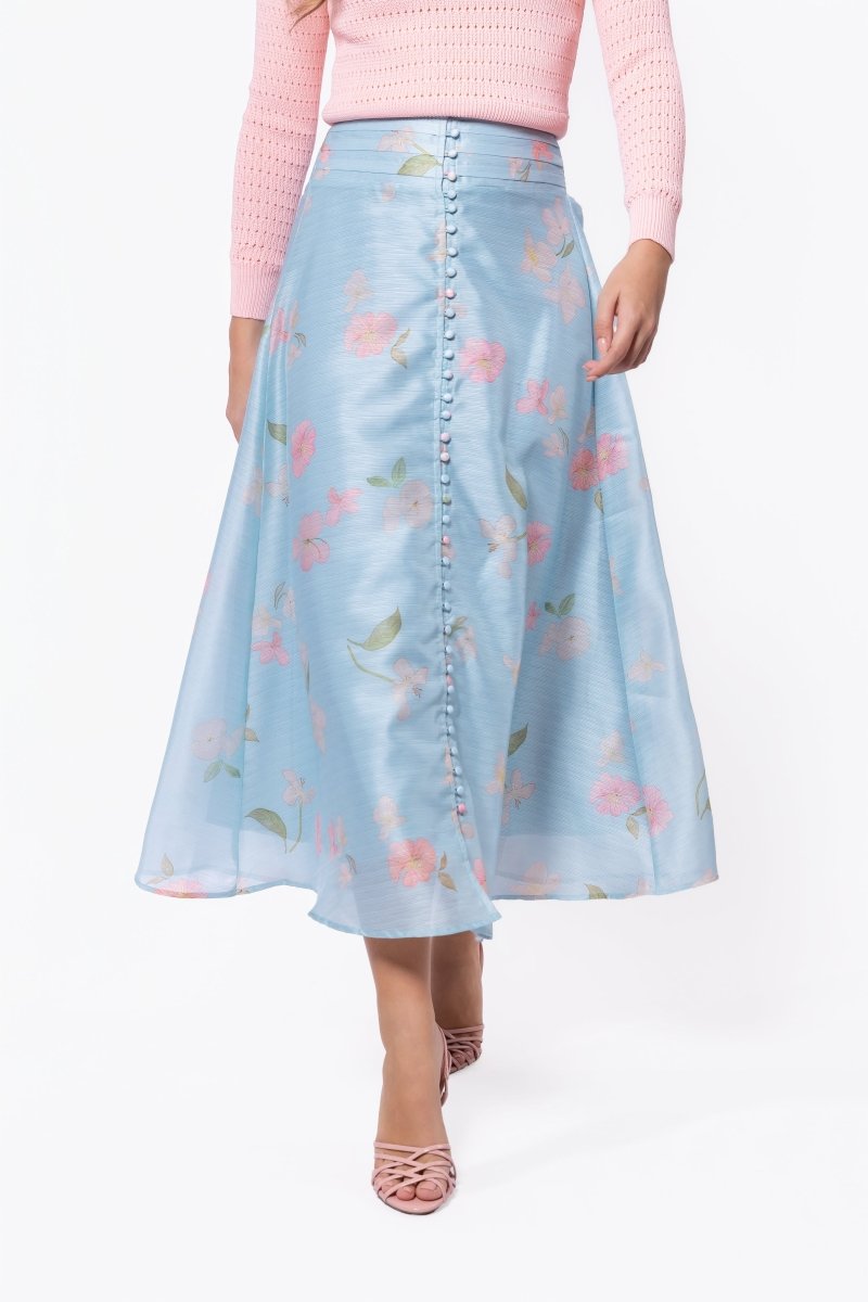 Elia Skirt (Mint Ground) - Skirt - Yakira Bella