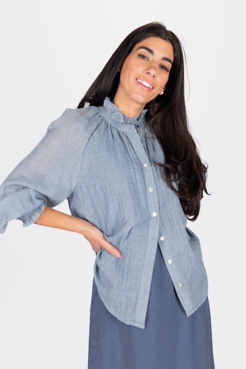 ELIA TOP (BLUE) - Top - Yakira Bella