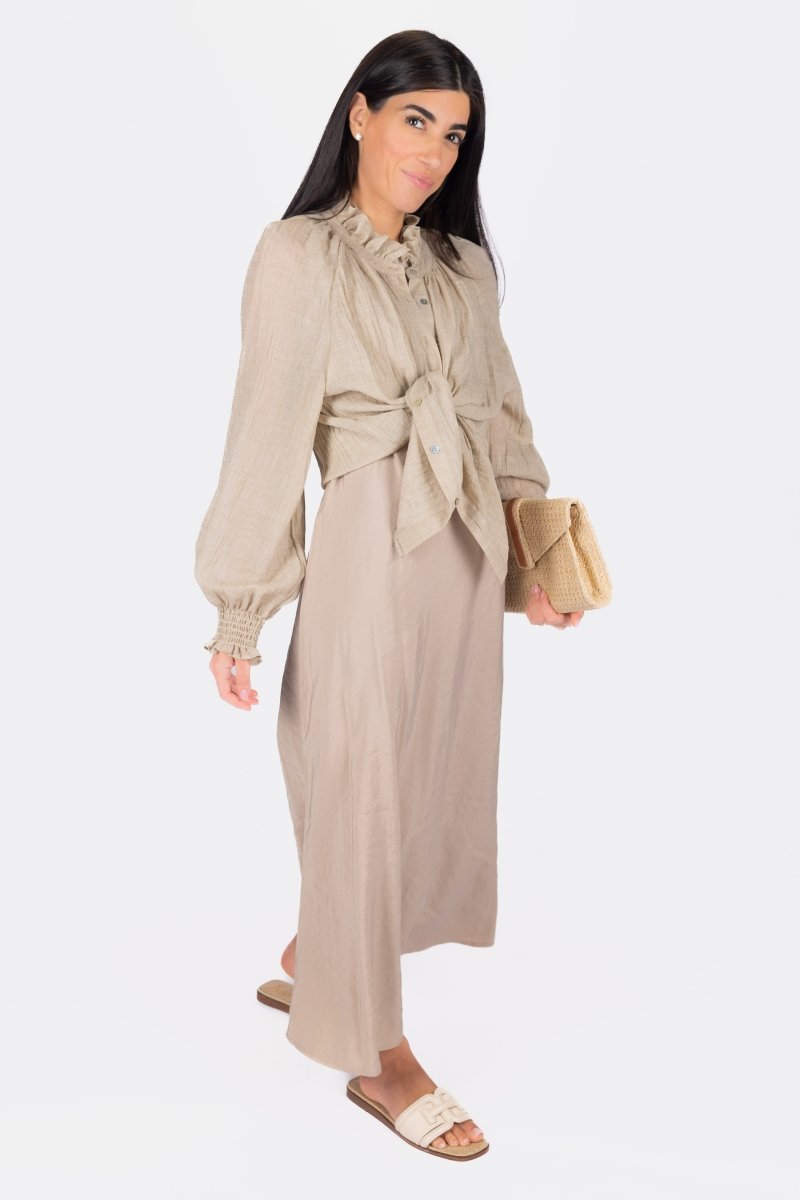 ELIA TOP (KHAKI) - Top - Yakira Bella