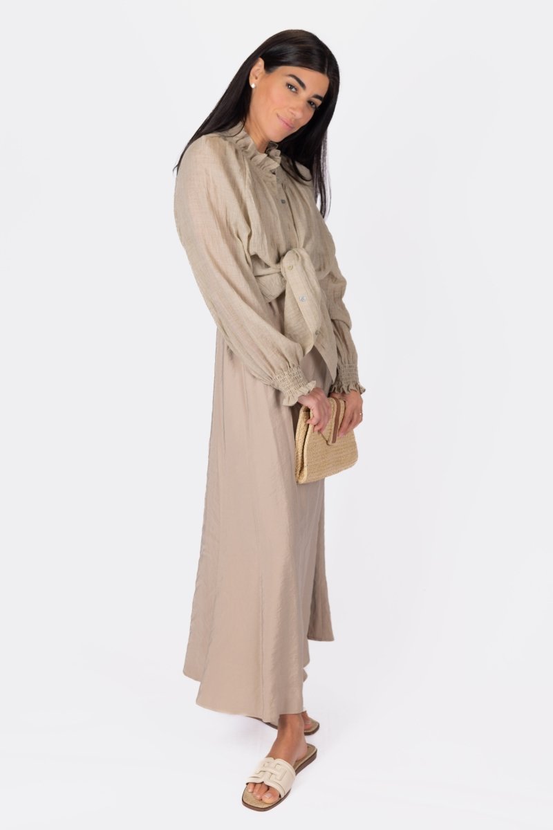 ELIA TOP (KHAKI) - Top - Yakira Bella