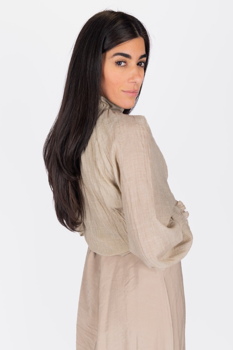 ELIA TOP (KHAKI) - Top - Yakira Bella