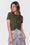 Elin Top (Olive) - Top - Yakira Bella