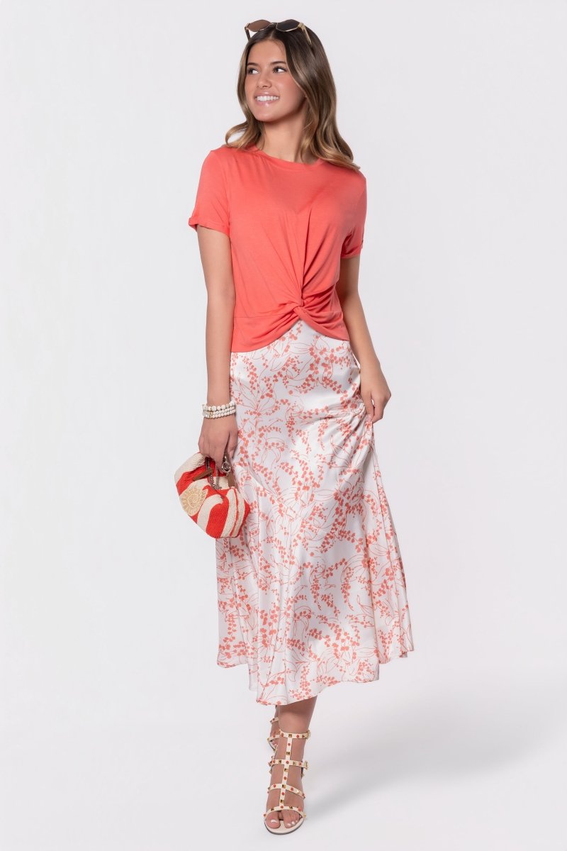 Elin Top (Orange) - Top - Yakira Bella