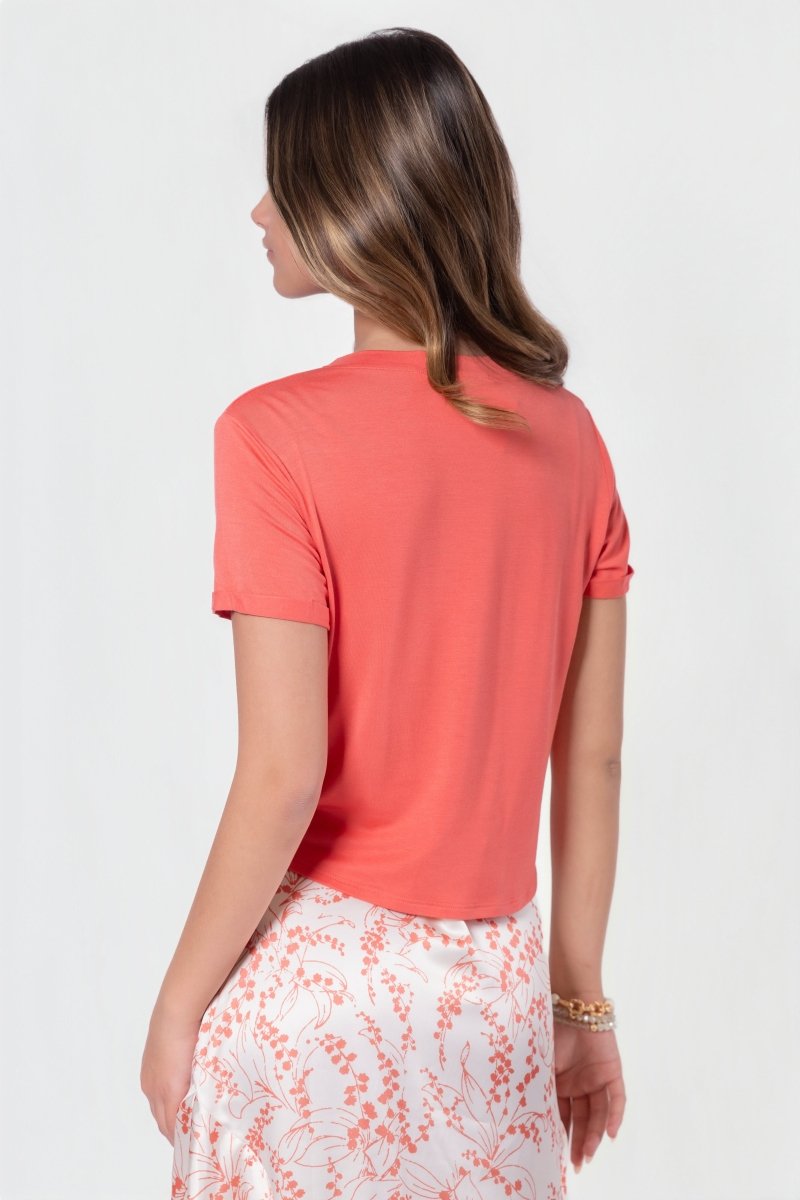 Elin Top (Orange) - Top - Yakira Bella