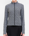 ELITE FULL ZIP (BLACK) - Top - Yakira Bella