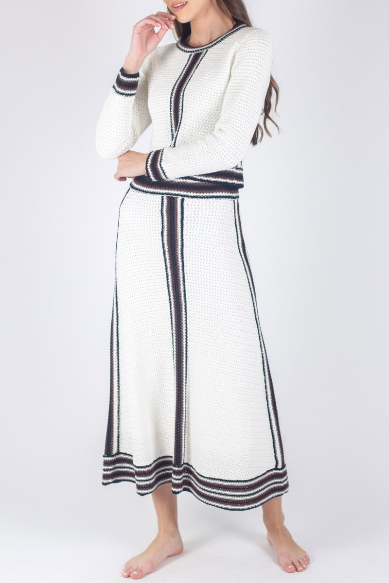 ELIZABETH SKIRT (WHITE) - Skirt - Yakira Bella