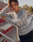 Elka Top (Grey Navy) - Top - Yakira Bella