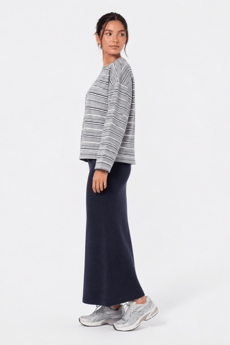 Elka Top (Grey Navy) - Top - Yakira Bella