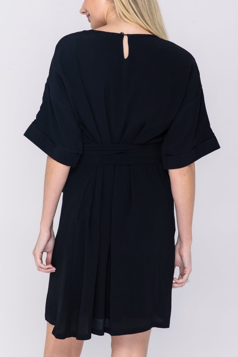 ELLA DRESS (BLACK) 37" - Dress - Yakira Bella
