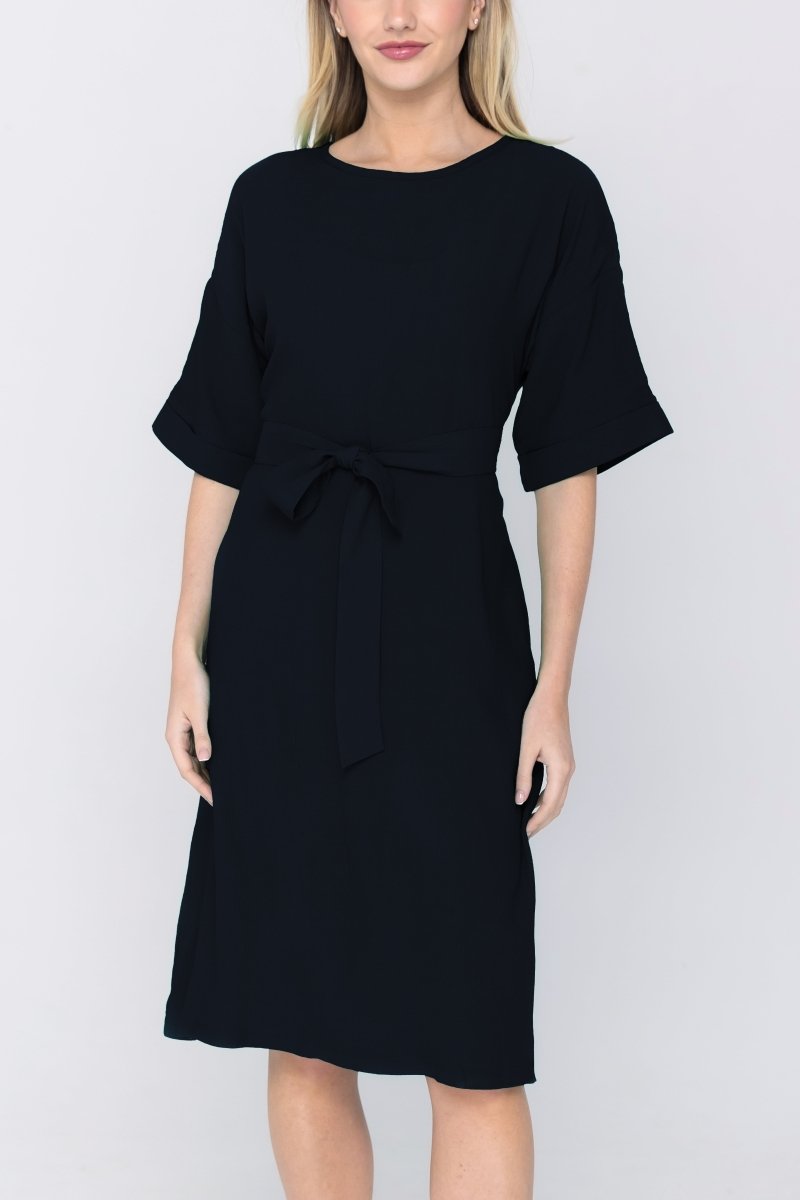 ELLA DRESS (BLACK) 42" - Dress - Yakira Bella