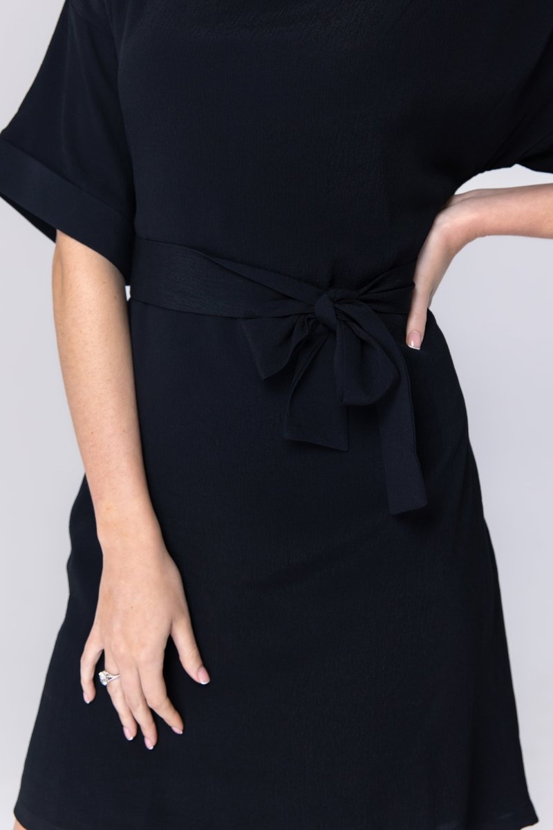 ELLA DRESS (BLACK) 42" - Dress - Yakira Bella