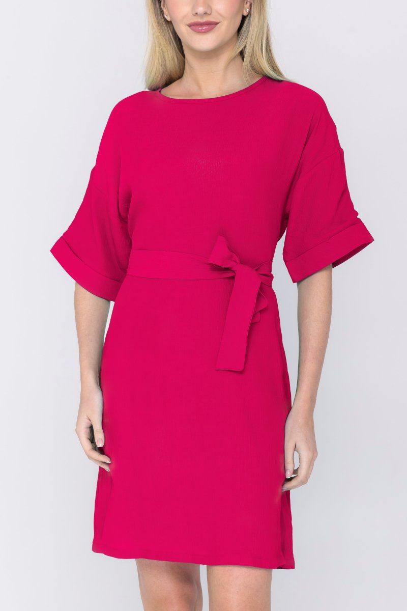 ELLA DRESS (FUCHSIA) 37" - Dress - Yakira Bella