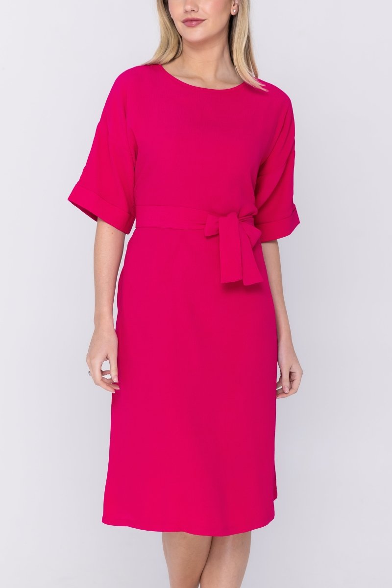 ELLA DRESS (FUCHSIA) 42" - Dress - Yakira Bella