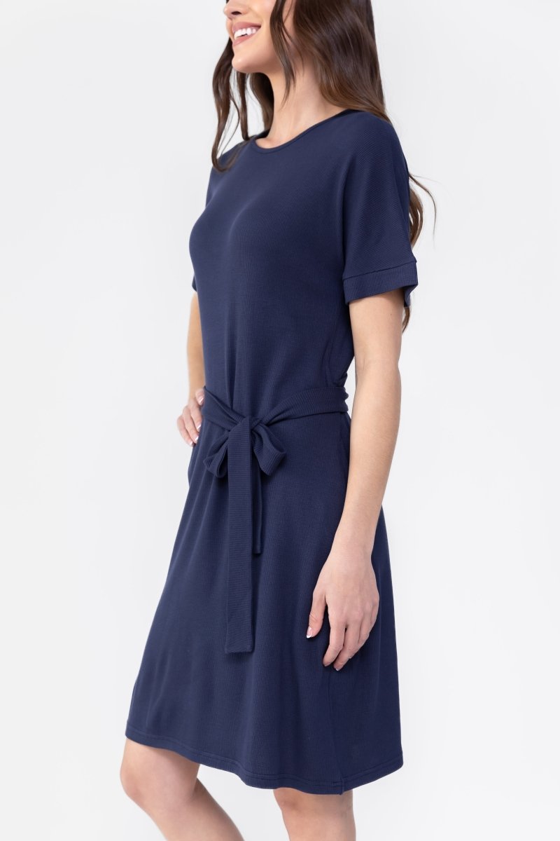 ELLA DRESS (NAVY) - Dress - Yakira Bella