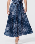 Ella Skirt 38" (Navy Ground) - Skirt - Yakira Bella