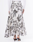 Ella Skirt 38" (White/Black) - Skirt - Yakira Bella