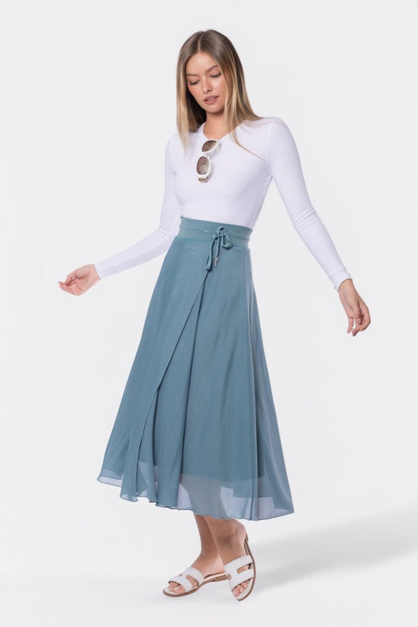 Ellen Skirt (Teal) - Skirt - Yakira Bella