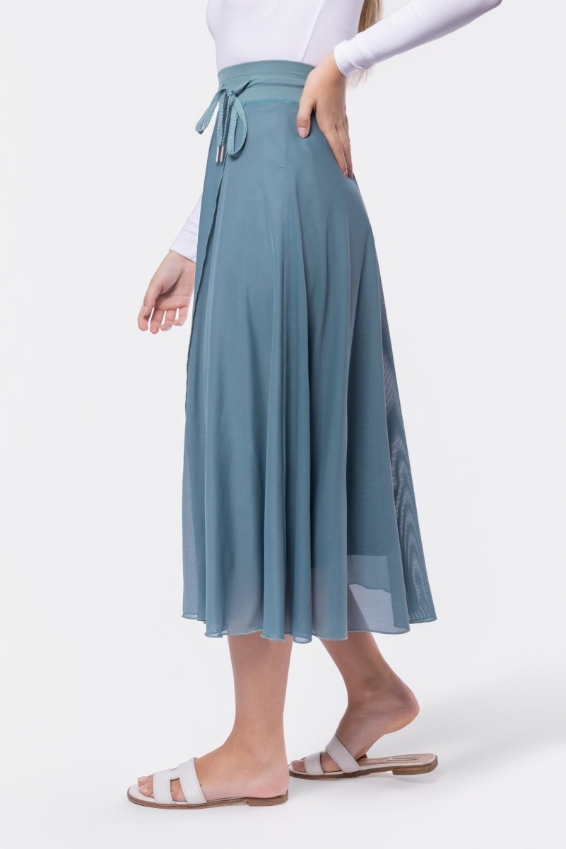 Ellen Skirt (Teal) - Skirt - Yakira Bella