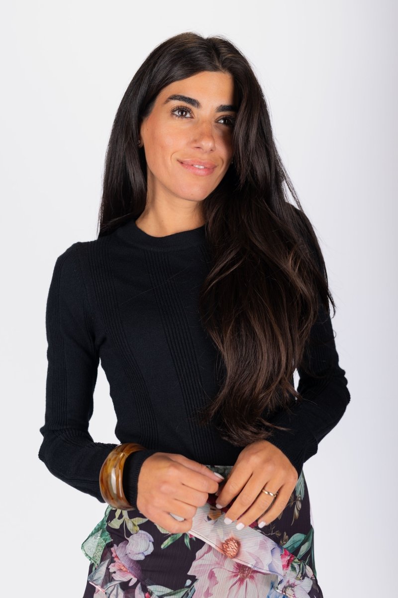 Ellery Top (Black) - Top - Yakira Bella