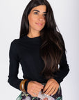 Ellery Top (Black) - Top - Yakira Bella