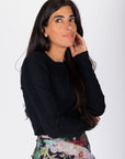 Ellery Top (Black) - Top - Yakira Bella