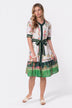 Elma Dress (Ivory Green)