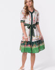 Elma Dress (Ivory Green) - Dress - Yakira Bella
